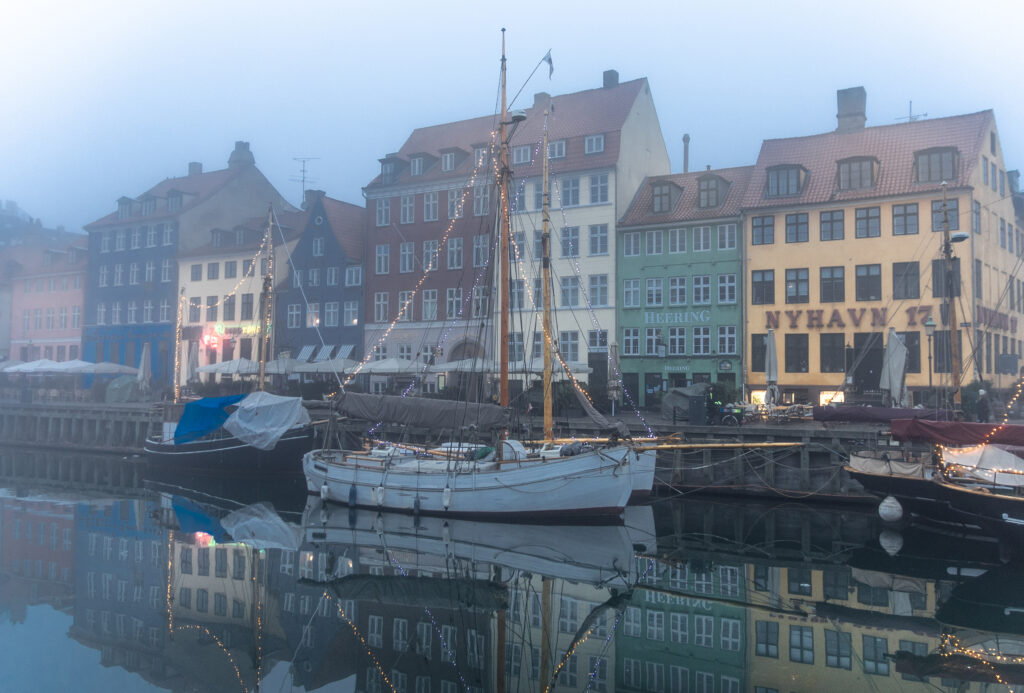 Picture Fog Nyhavn Copenhagen